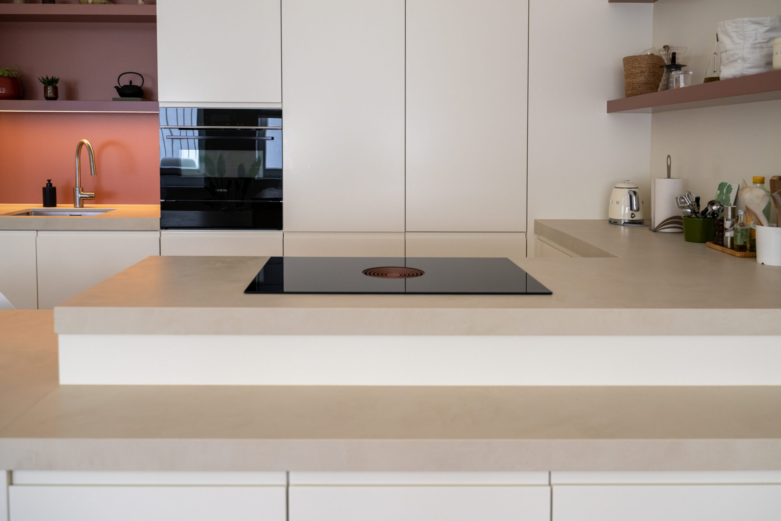 Keuken op maat met Bora kookplaat