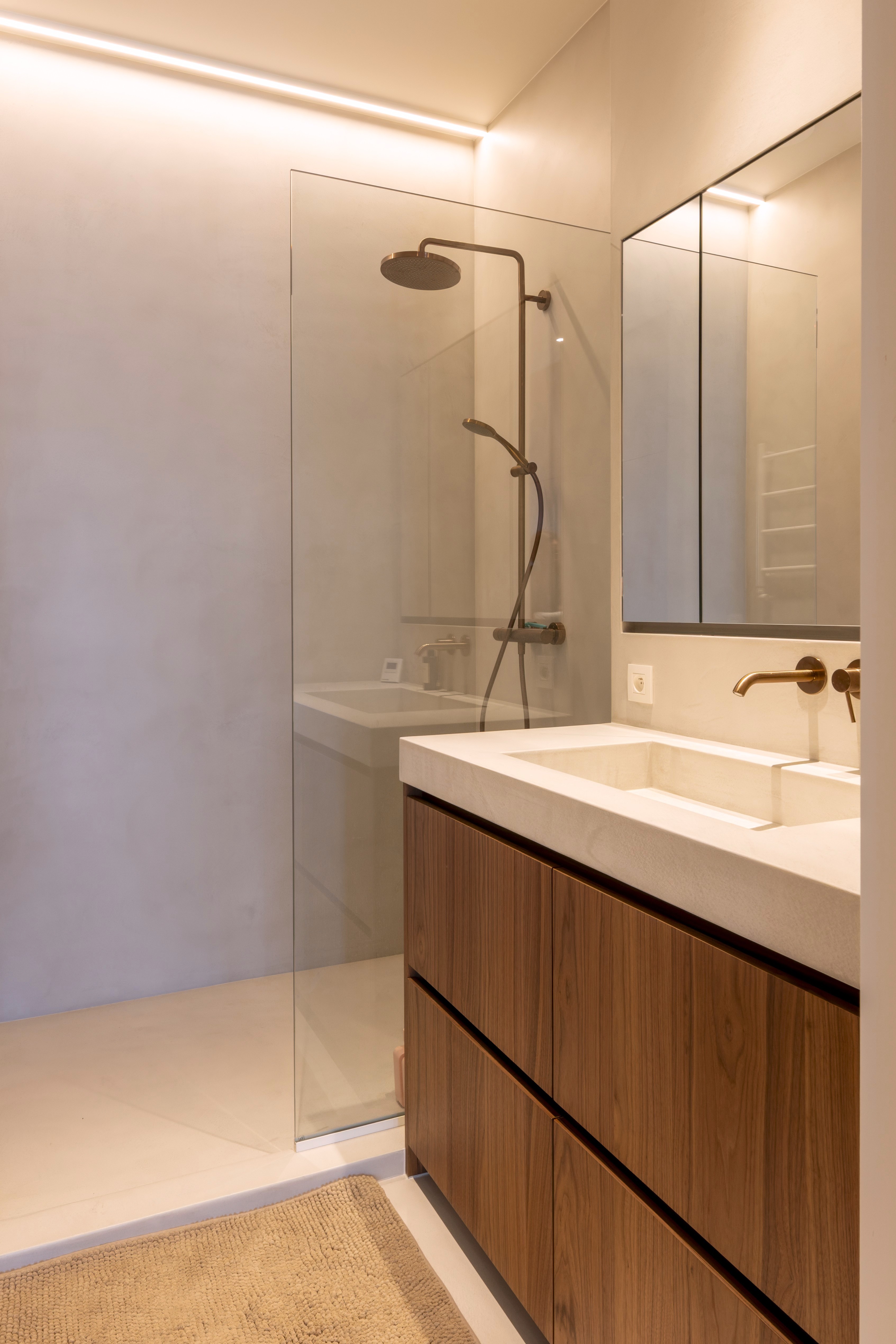 badkamer douche op maat
